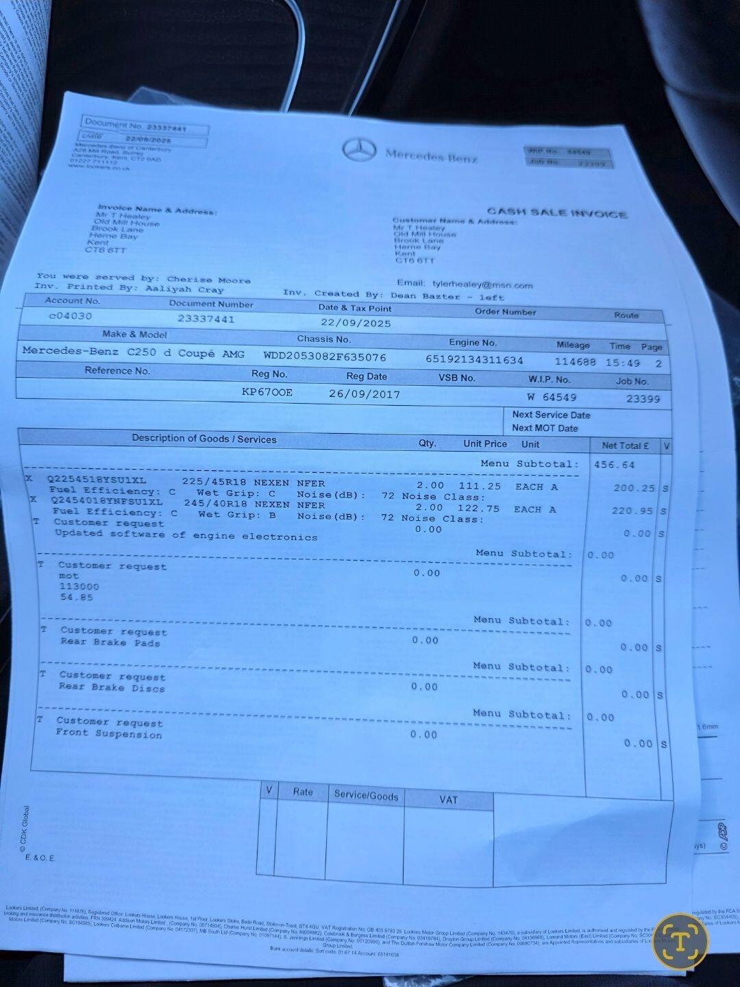 Used Mercedes-Benz C Class 2017 for sale - 77131684: Photo 36