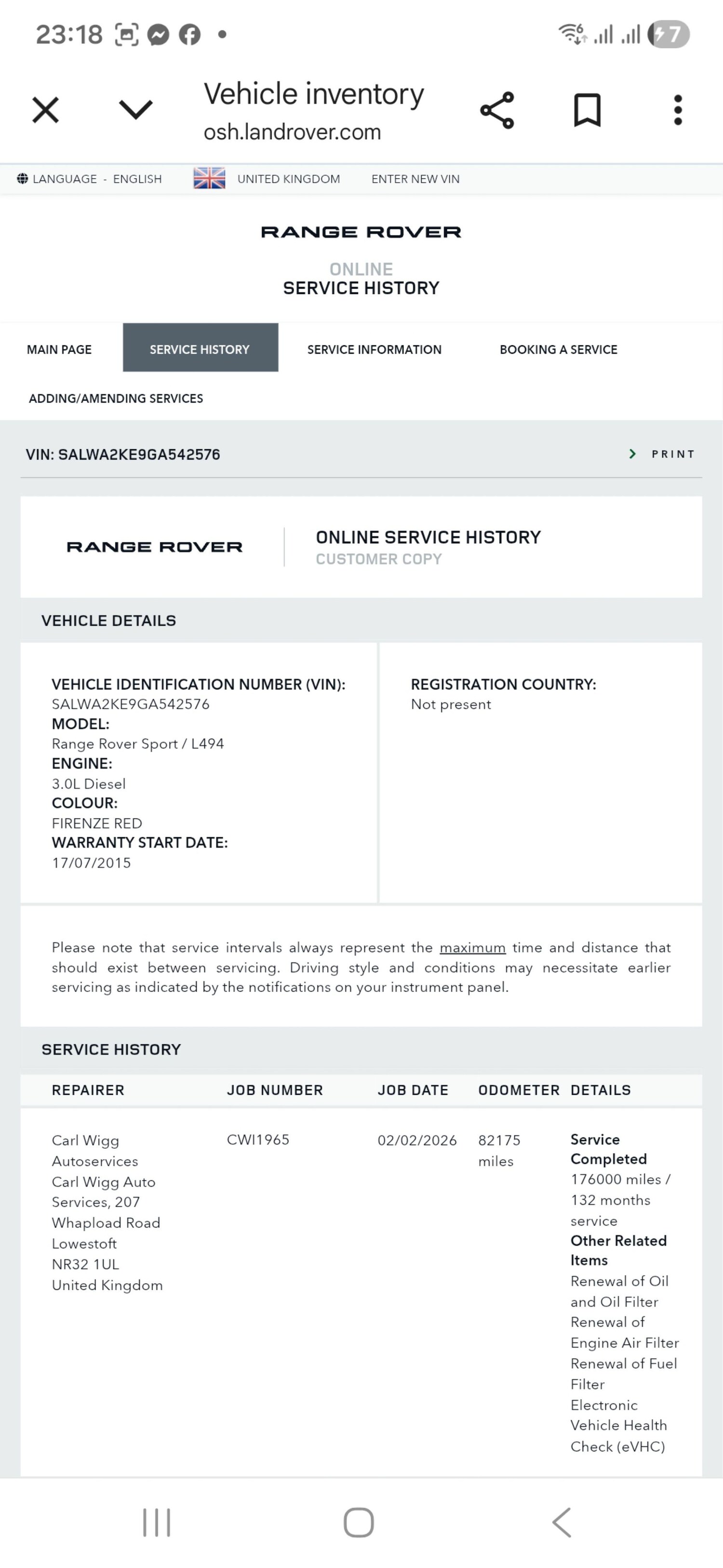 Used Land Rover Range Rover Sport for sale - 77495977: Photo 65