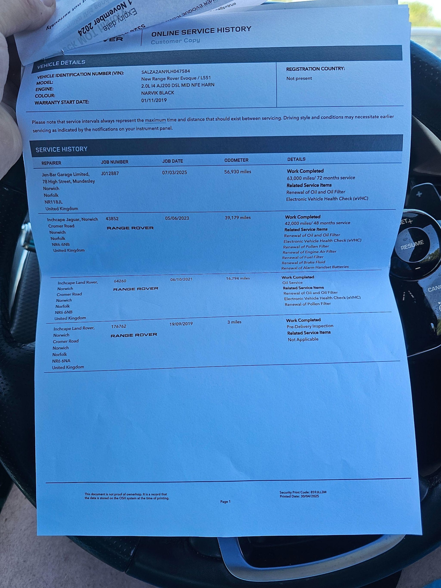 Used Land Rover Range Rover Evoque 2019 for sale - 76599432: Photo 43