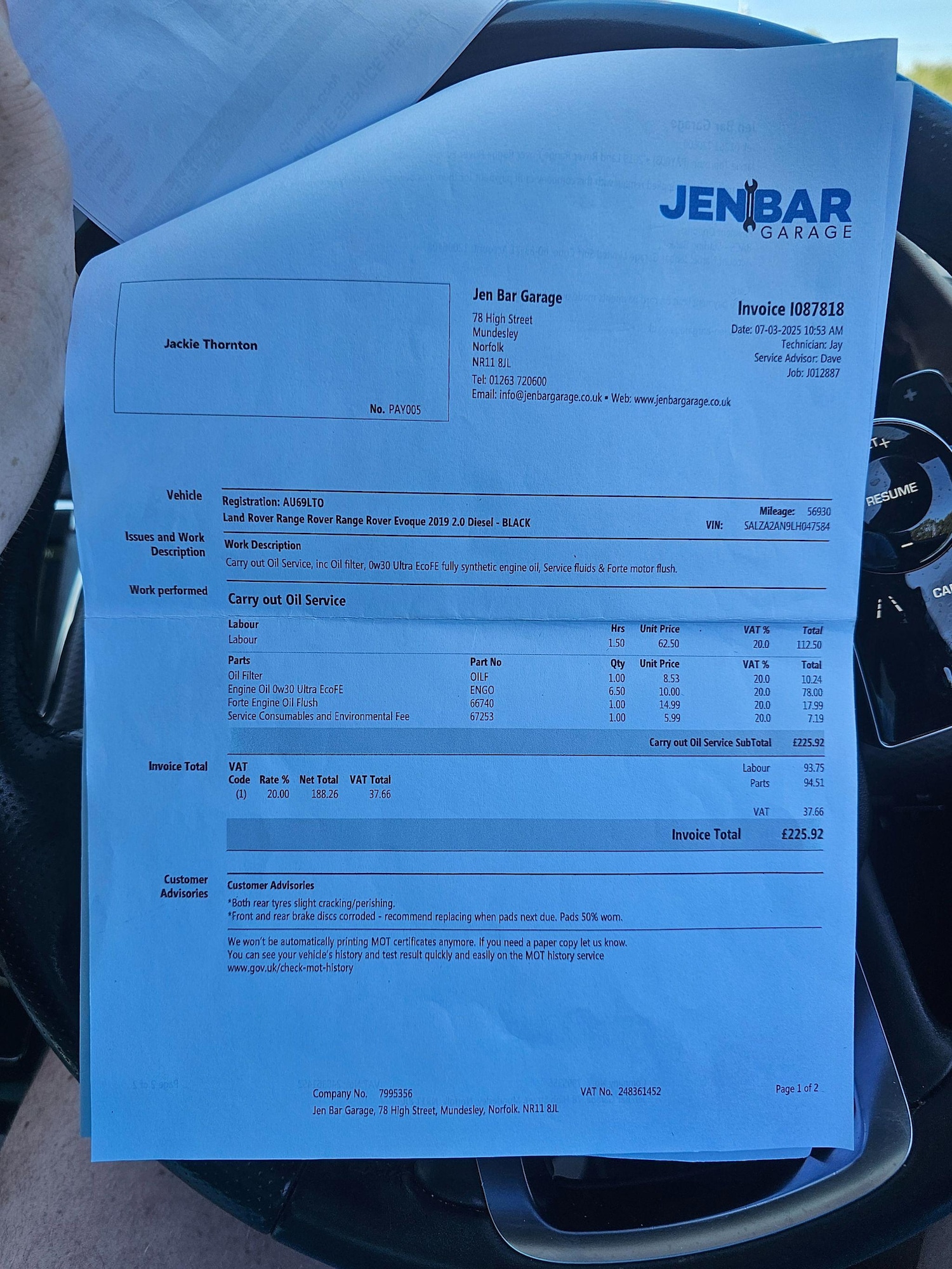 Used Land Rover Range Rover Evoque 2019 for sale - 76599432: Photo 44