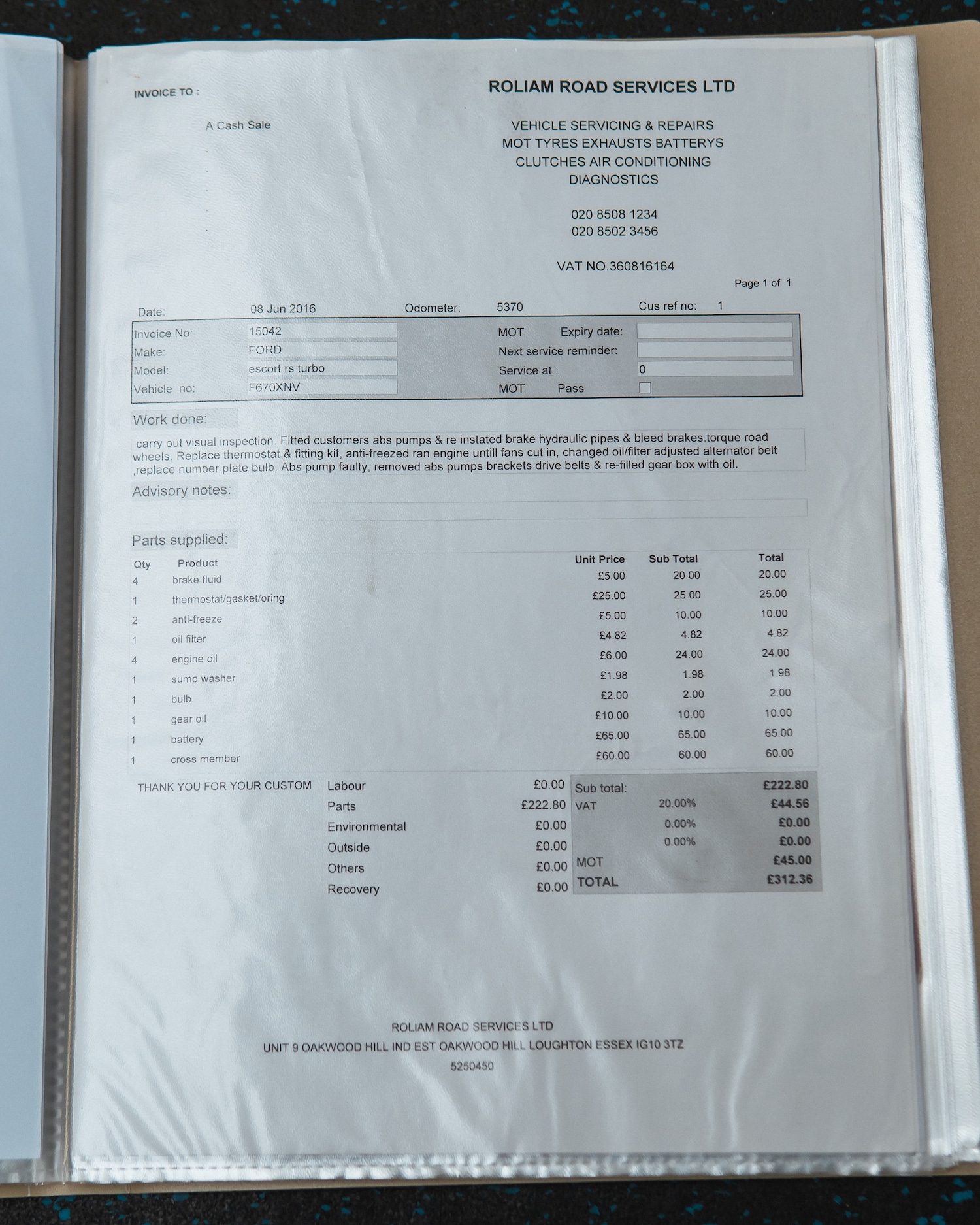 Used Ford Escort 1989 for sale - 76763274: Photo 18