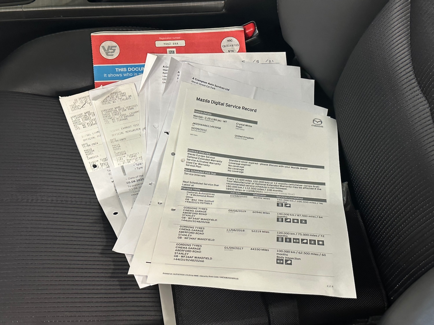 Used Mazda Mazda6 2012 for sale - 77981917: Photo 25