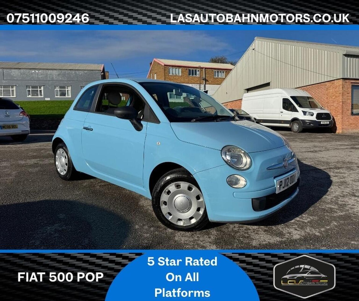 Used Fiat 500 2012 for sale - 76576857: Photo 1