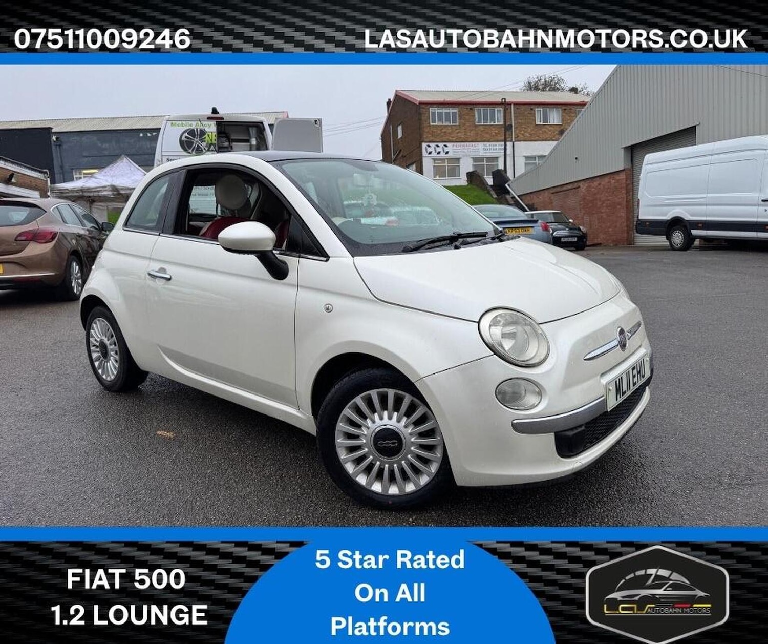 Used Fiat 500 2011 for sale - 76576868: Photo 1