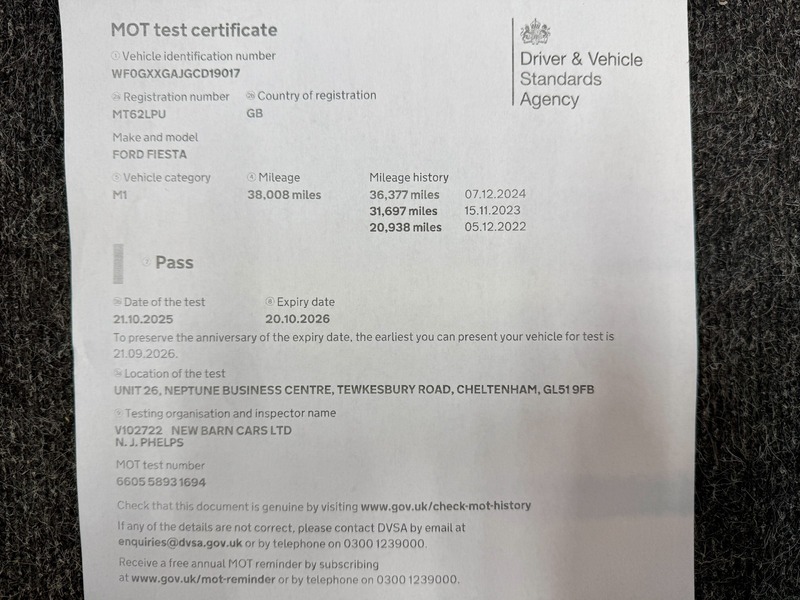 Used Ford Fiesta 2012 for sale - 76500561: Photo 32