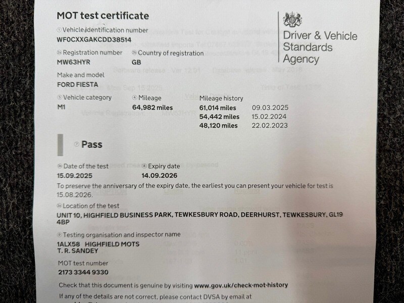 Used Ford Fiesta 2014 for sale - 76500555: Photo 28