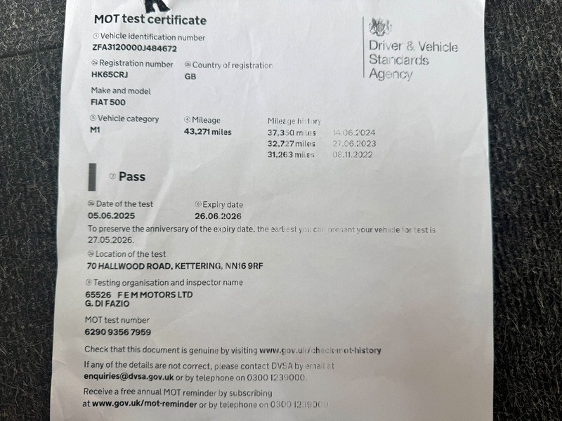 Used Fiat 500 2015 for sale - 76500598: Photo 31