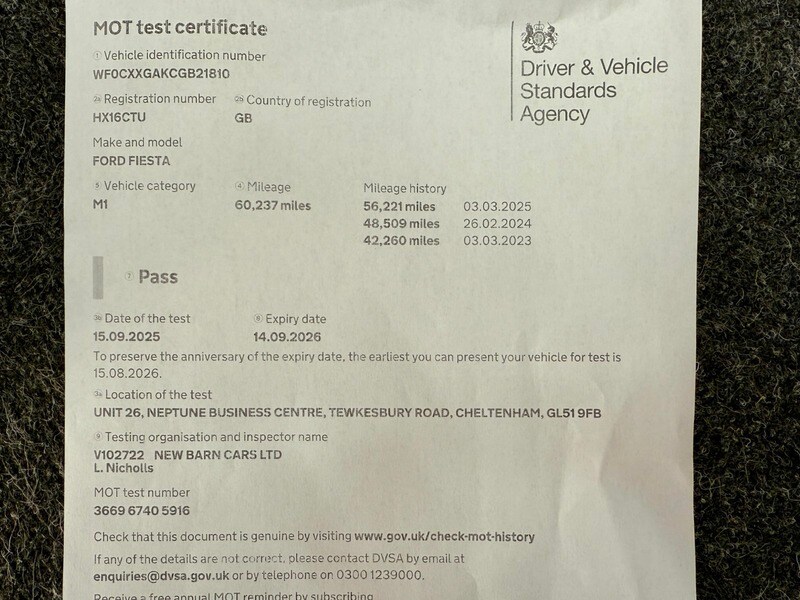 Used Ford Fiesta 2016 for sale - 76500580: Photo 33