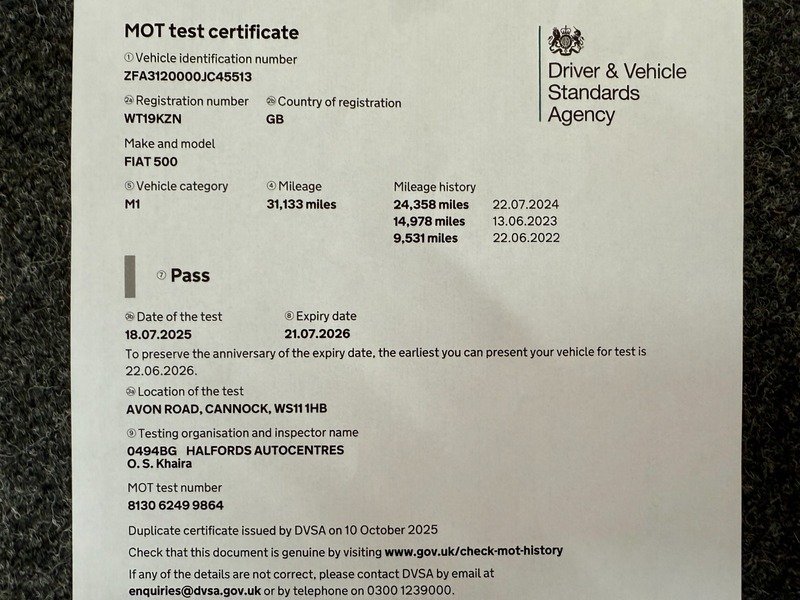 Used Fiat 500 2019 for sale - 76500600: Photo 30