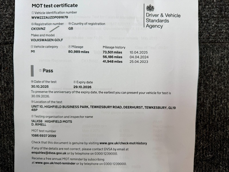 Used Volkswagen Golf 2013 for sale - 76510419: Photo 35