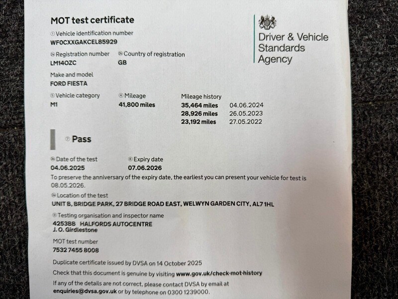 Used Ford Fiesta 2014 for sale - 76500610: Photo 32