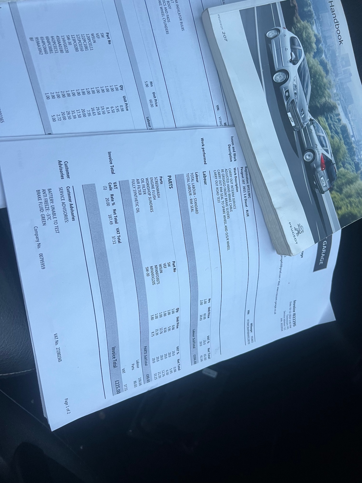 Used Peugeot 207 2011 for sale - 76395917: Photo 12