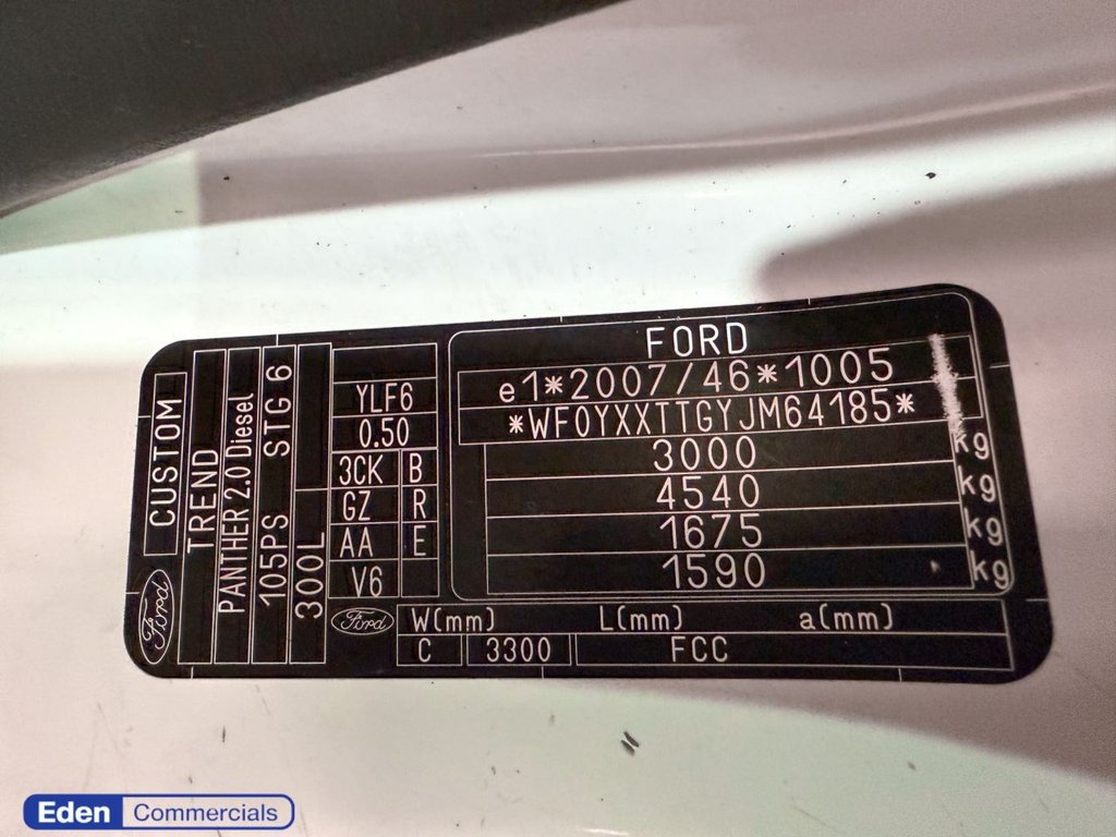 Used Ford Transit Custom 2018 for sale - 77275843: Photo 26