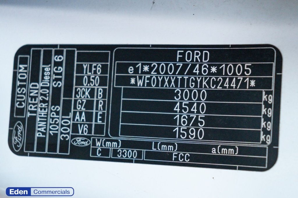 Used Ford Transit Custom 2019 for sale - 77171792: Photo 26