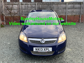 Used Vauxhall Zafira 2013 for sale - 77398430: Photo