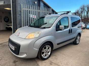 Test stand consisting of: 1. Fiat Qubo test car with 1.3 Multijet