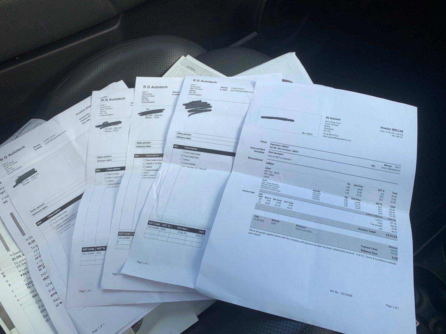 Used Fiat 500 2012 for sale - 76662763: Photo 16