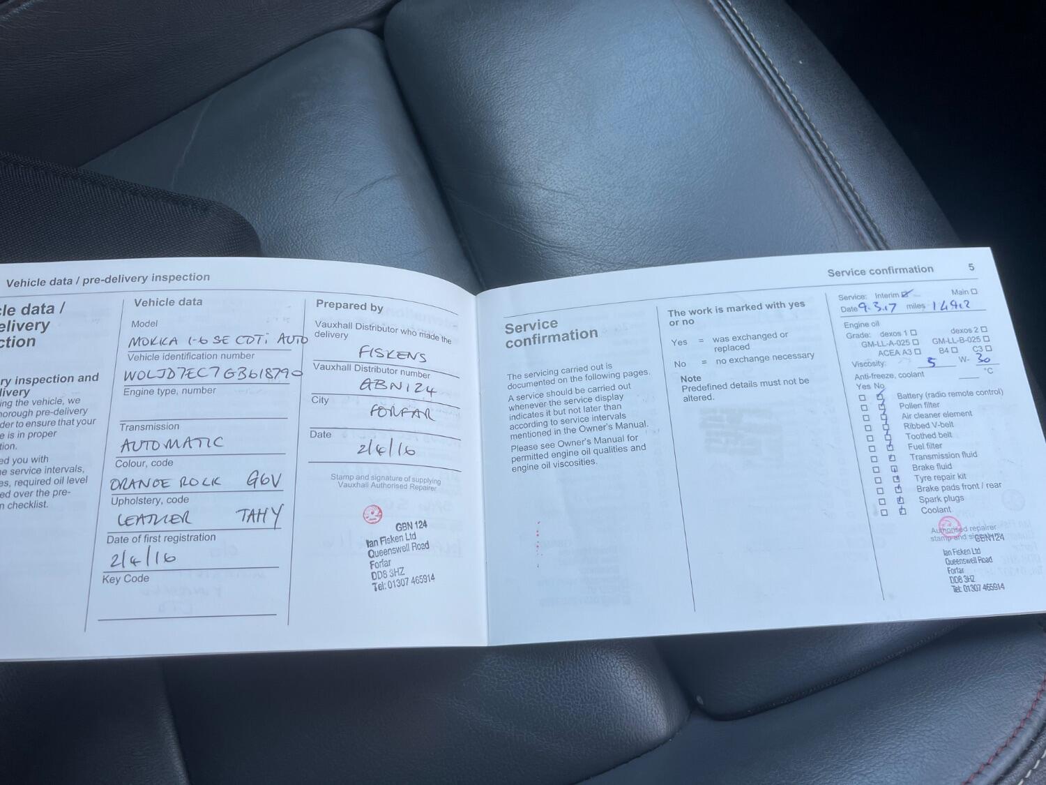 Used Vauxhall Mokka 2016 for sale - 76793269: Photo 16