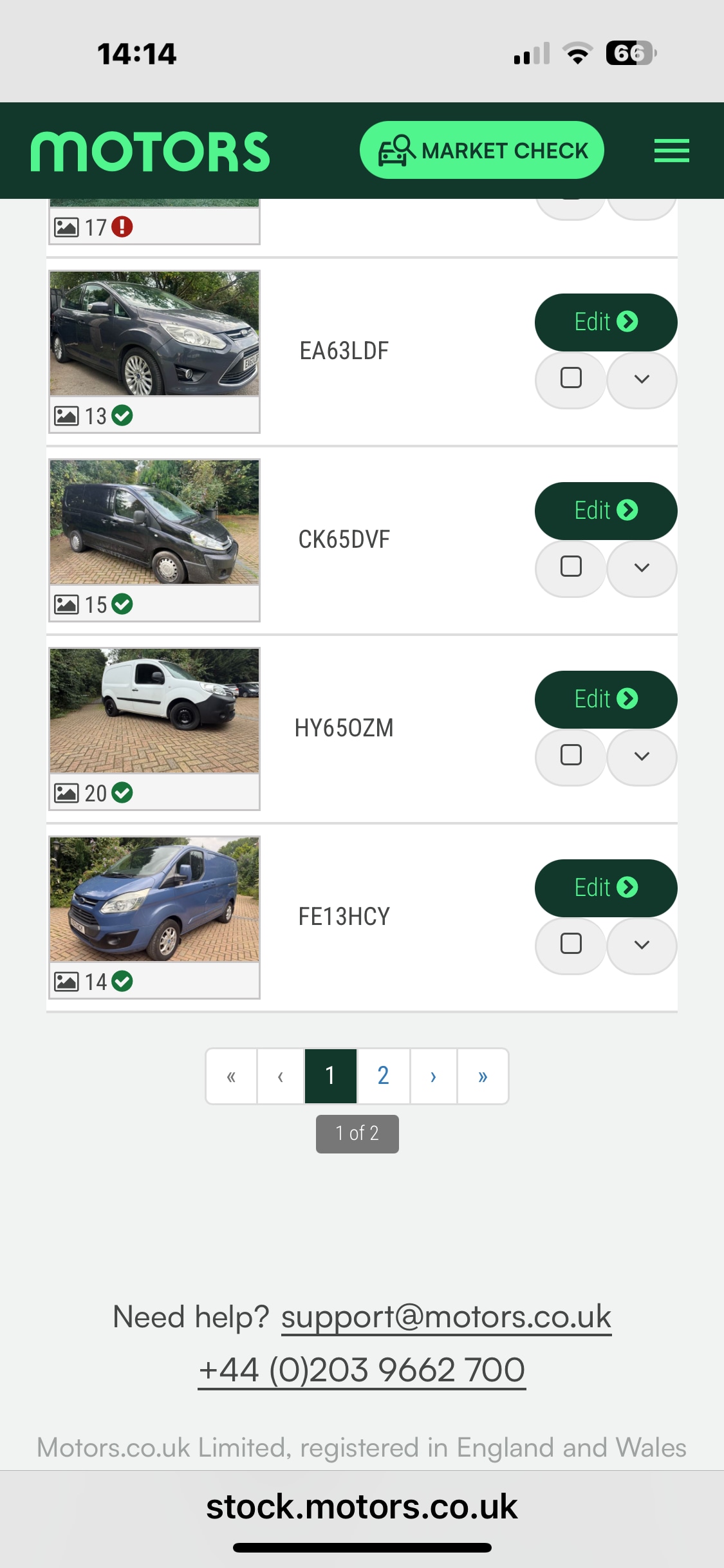 Used Vauxhall Combo 2017 for sale - 76249925: Photo 5