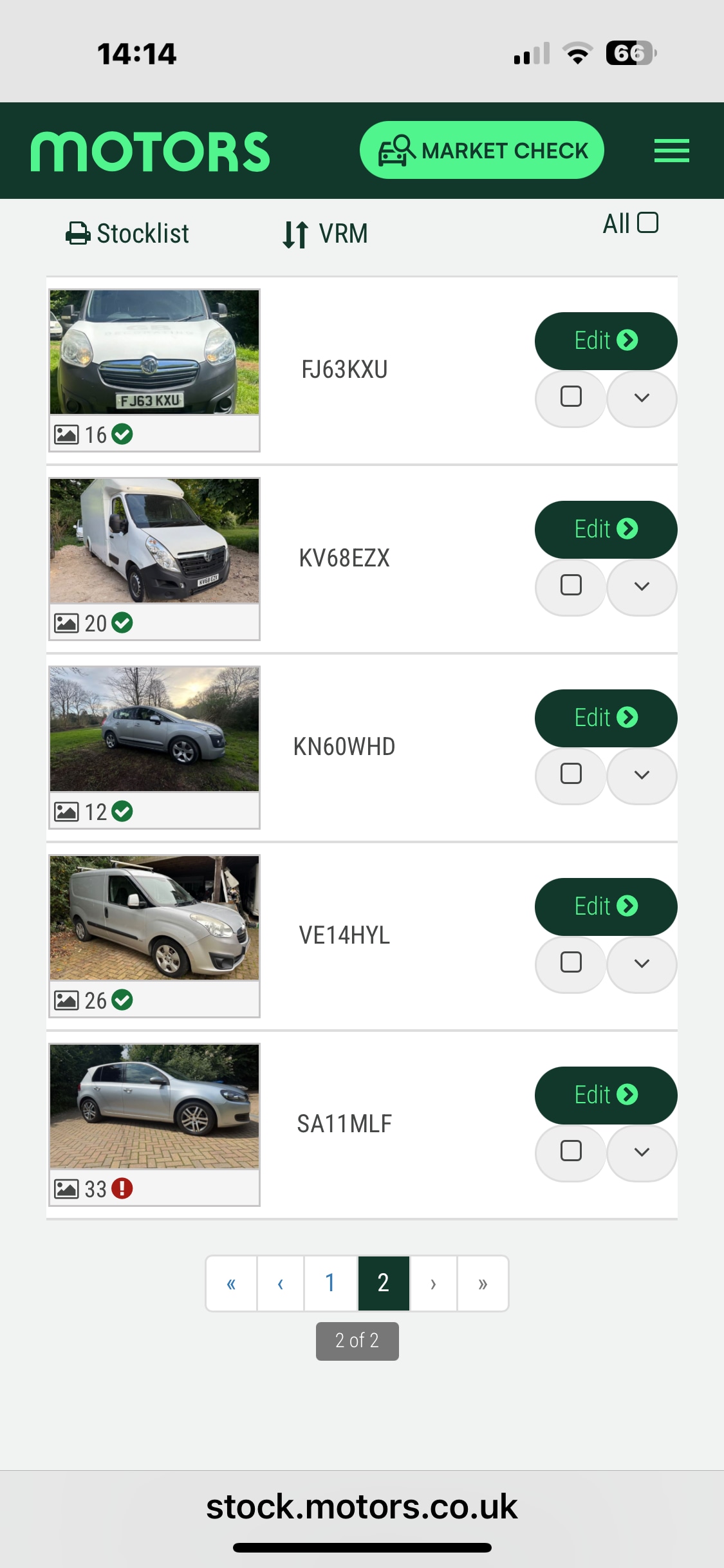 Used Vauxhall Combo 2017 for sale - 76249925: Photo 7