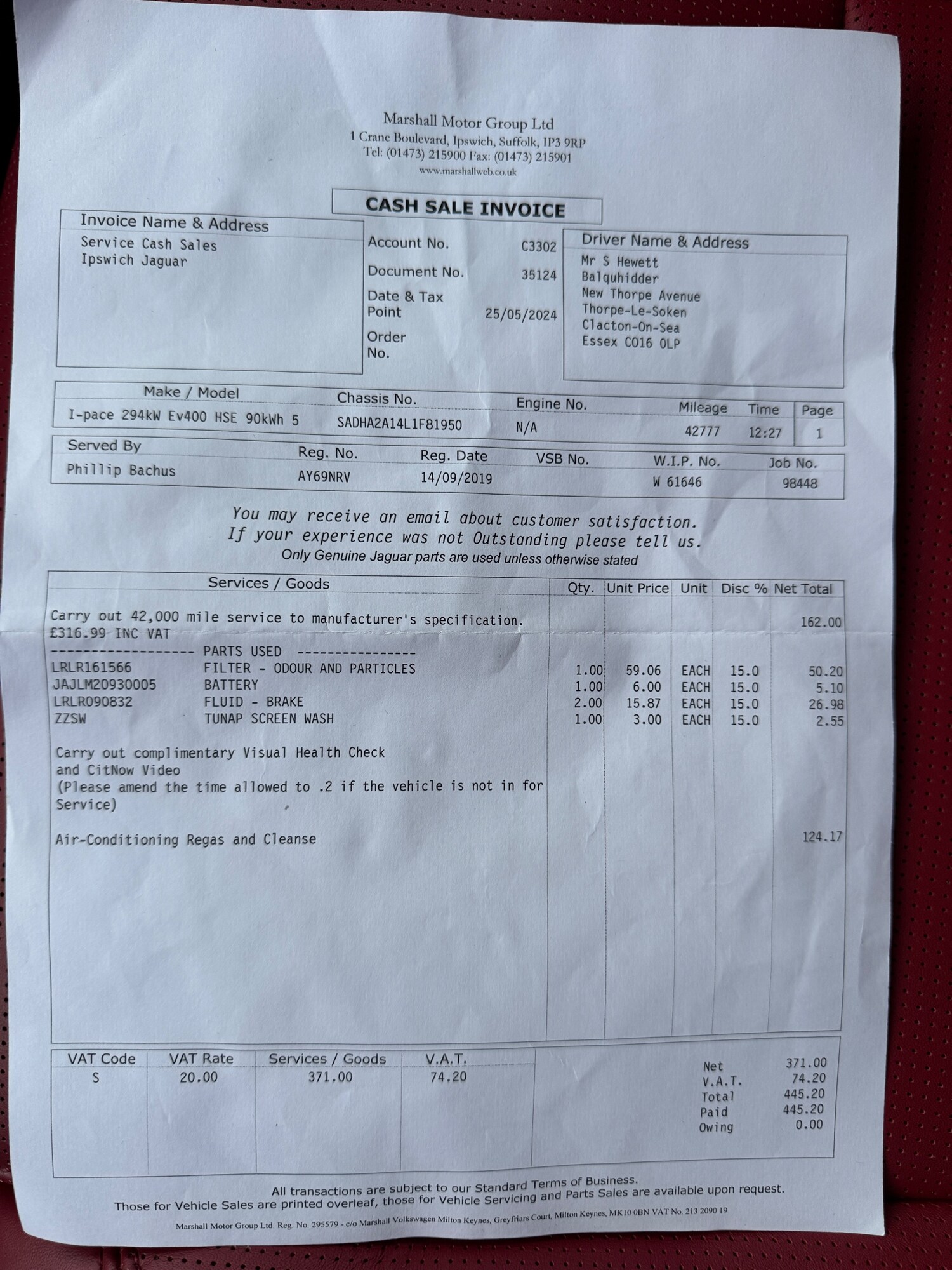 Used Jaguar I-Pace 2019 for sale - 77764207: Photo 46