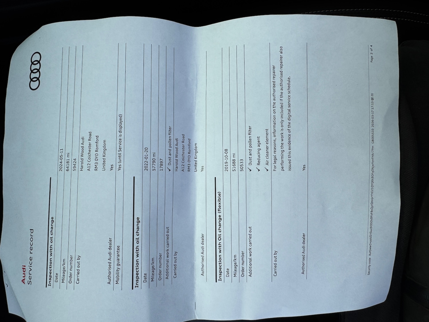 Used Audi Q7 2015 for sale - 78029107: Photo 45