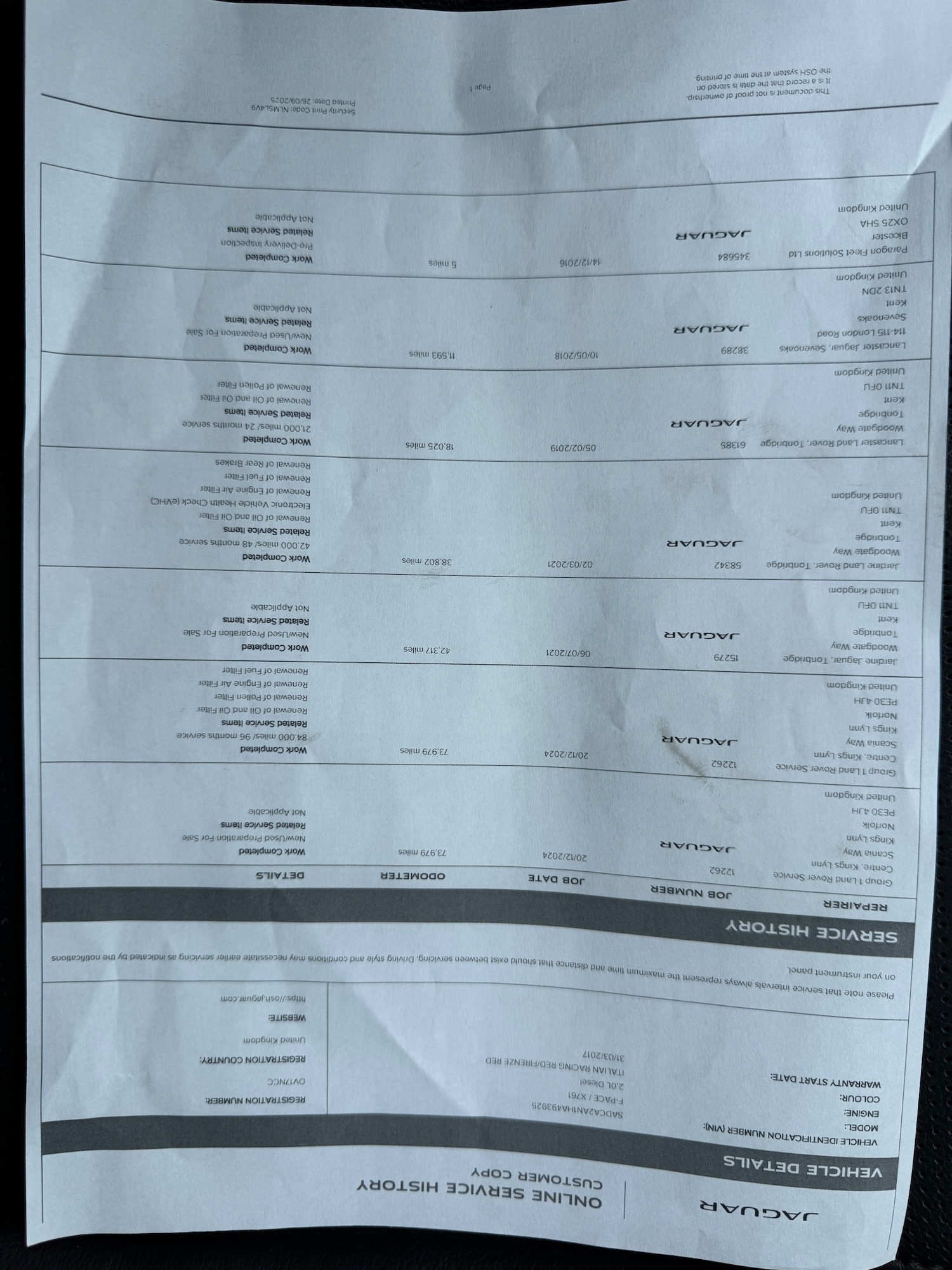 Used Jaguar F-Pace 2017 for sale - 76206627: Photo 35