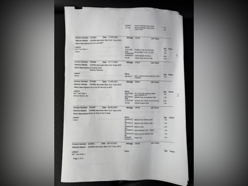 Used Mercedes-Benz GLC 2015 for sale - 77341074: Photo 35