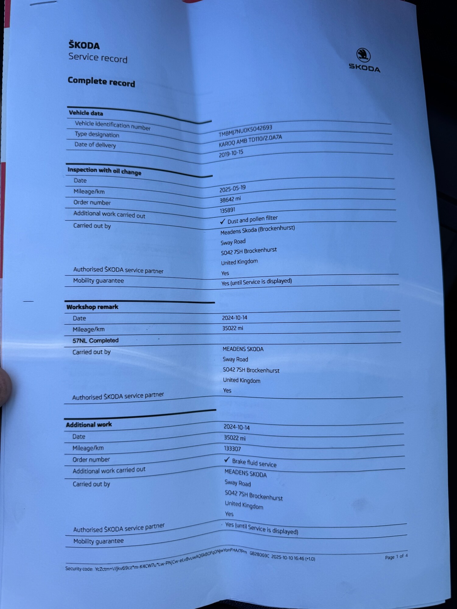 Used Skoda Karoq 2019 for sale - 76453638: Photo 36