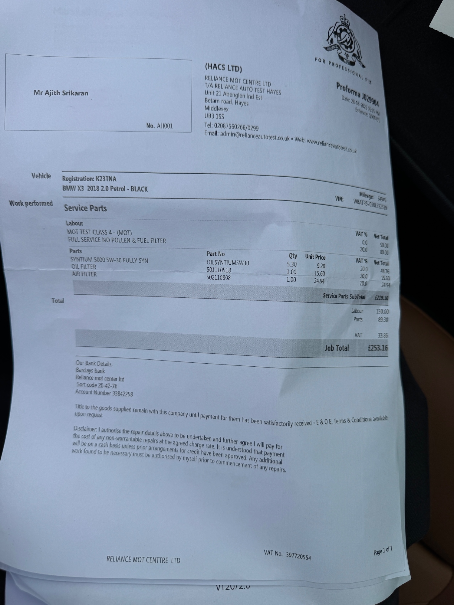 Used BMW X3 2018 for sale - 77679768: Photo 43