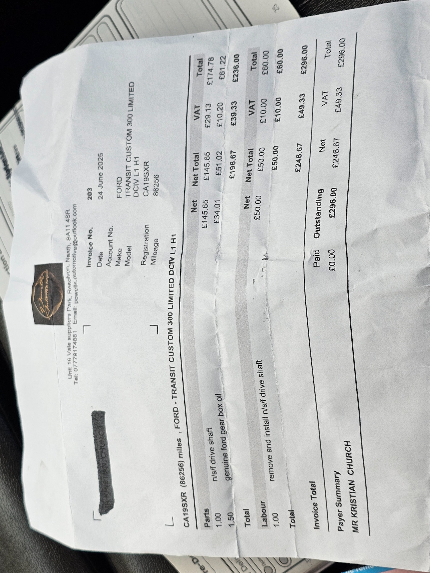 Used Ford Transit Custom 2019 for sale - 77118120: Photo 24