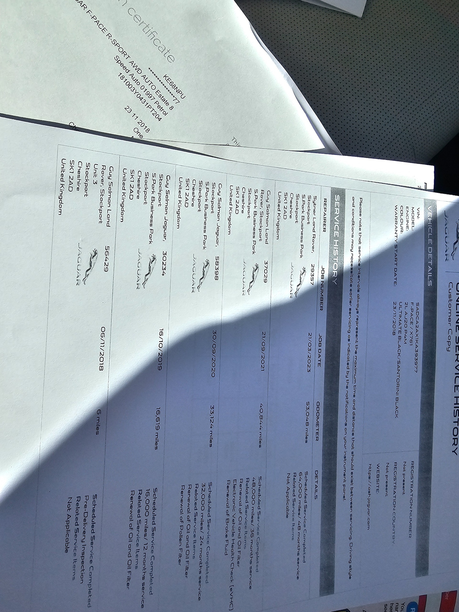 Used Jaguar F-Pace 2018 for sale - 78069729: Photo 31