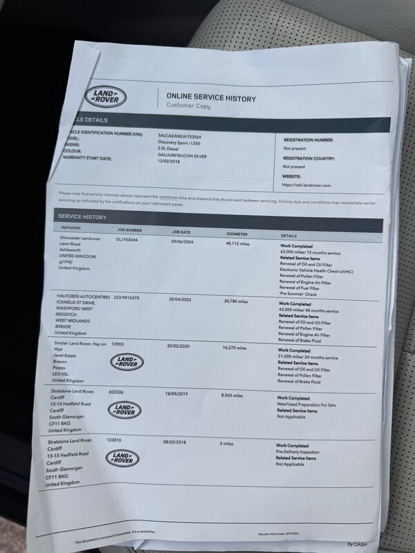 Used Land Rover Discovery Sport 2018 for sale - 76219720: Photo 40