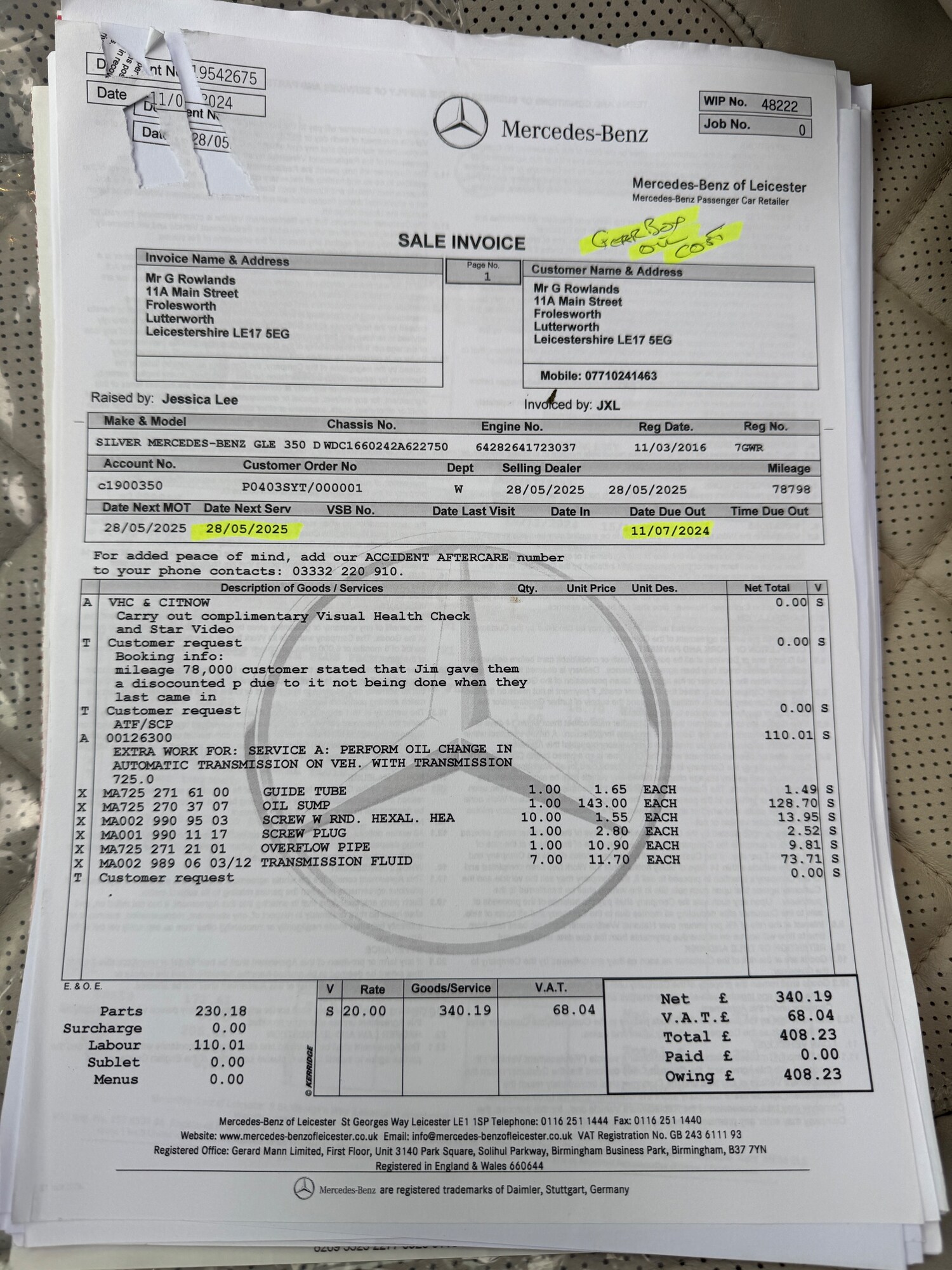 Used Mercedes-Benz GLE 2016 for sale - 76107020: Photo 40