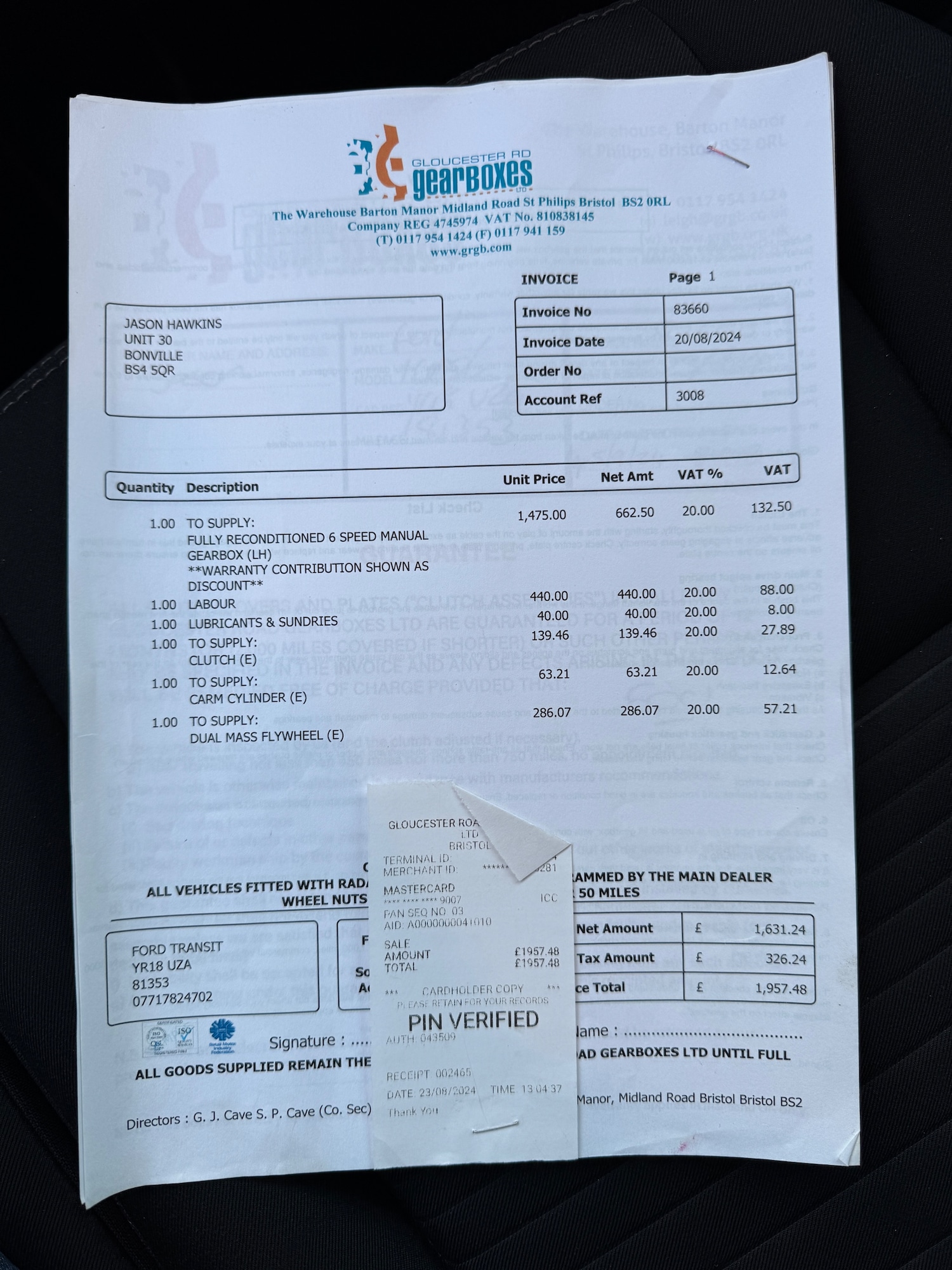 Used Ford Transit Custom 2018 for sale - 76362287: Photo 38