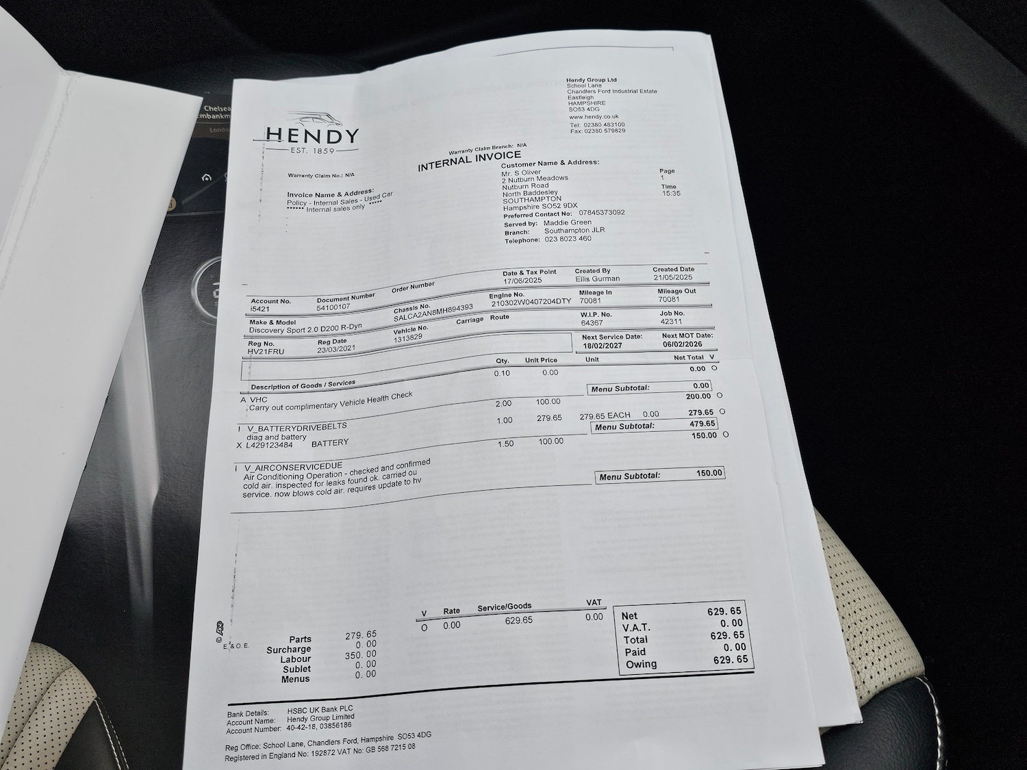 Used Land Rover Discovery Sport 2021 for sale - 77200750: Photo 27