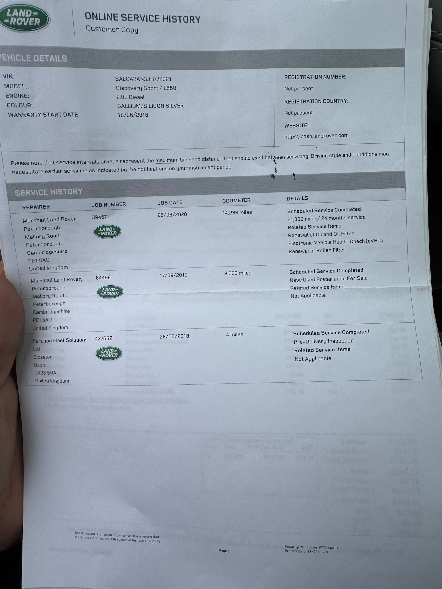 Used Land Rover Discovery Sport 2018 for sale - 76480827: Photo 47