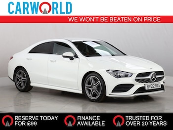 2022 (22) - 1.3 CLA180 AMG Line (Premium 2) Coupe 4dr Petrol 7G-DCT Euro 6 (s/s) (136 p