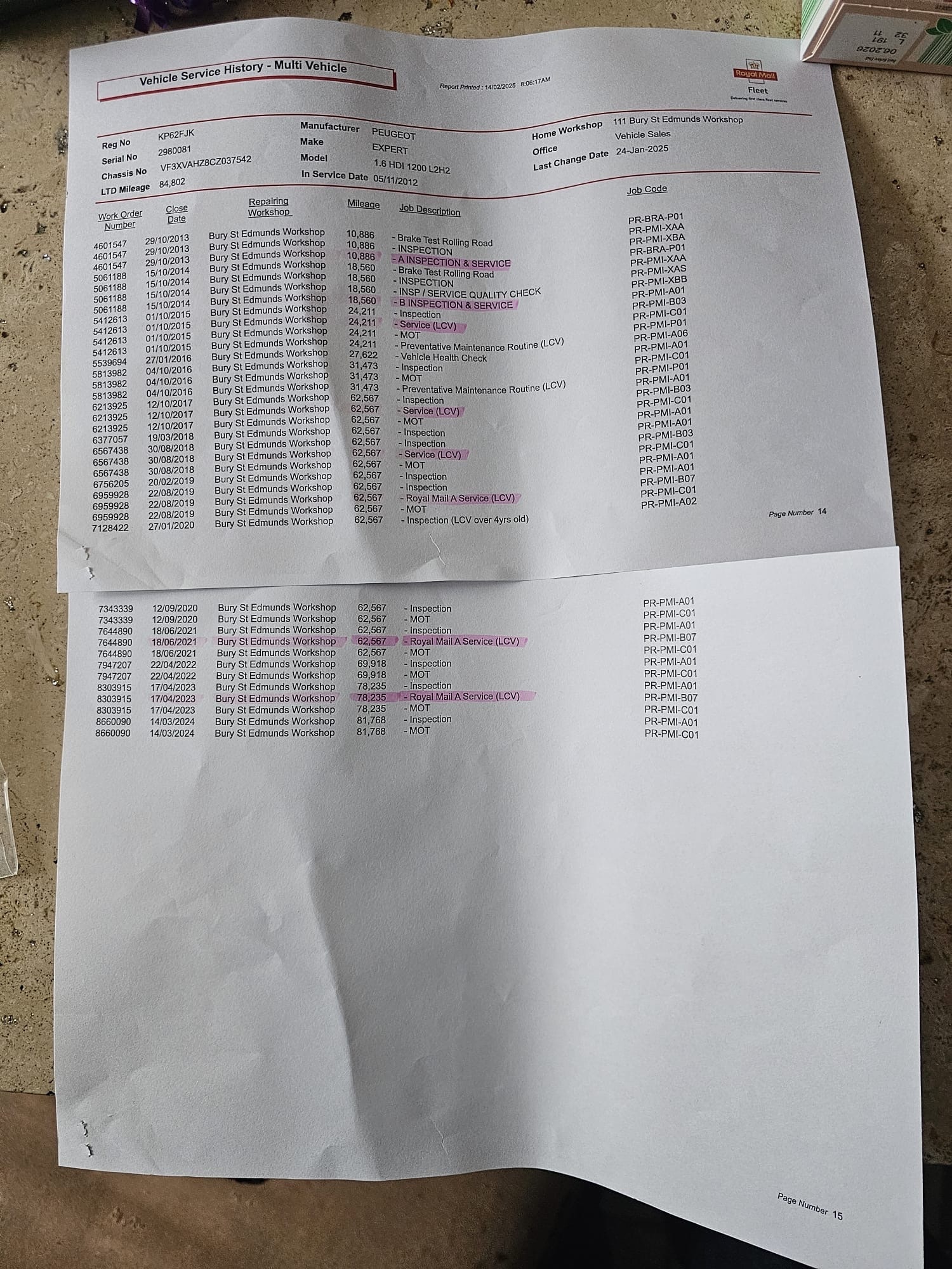 Used Peugeot Expert 2012 for sale - 76479539: Photo 14