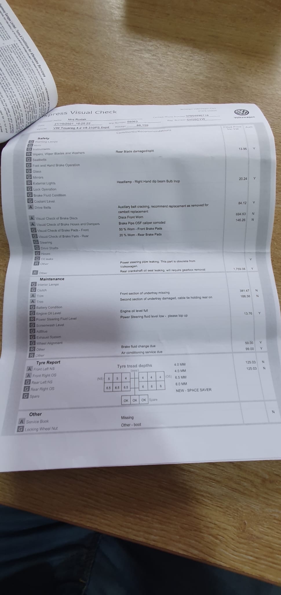Used Volkswagen Touareg 2005 for sale - 74234187: Photo 16