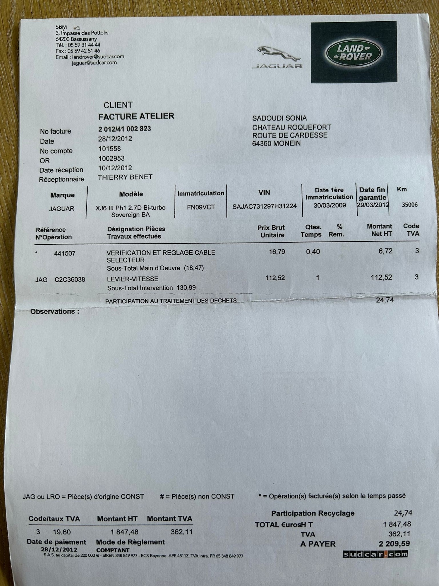 Used Jaguar XJ 2009 for sale - 73490391: Photo 40