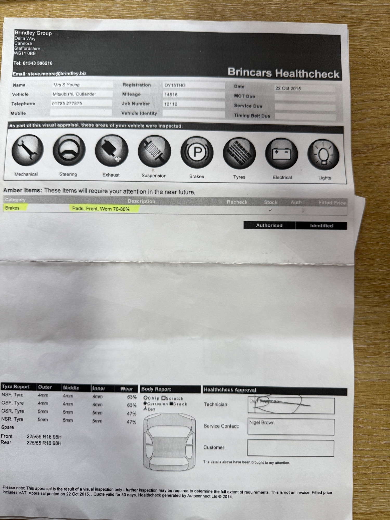 Used Mitsubishi Outlander 2015 for sale - 76379099: Photo 19