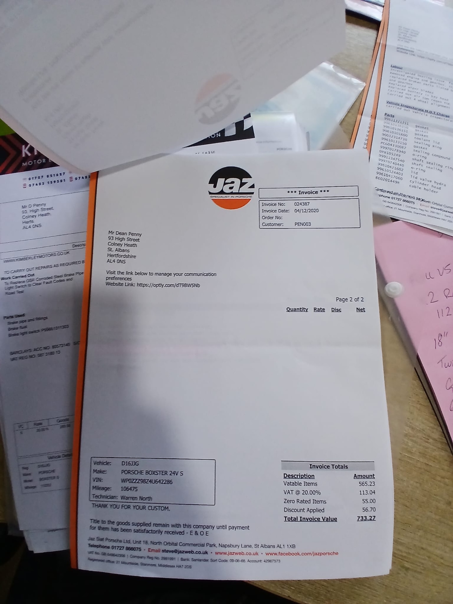 Used Porsche Boxster 2004 for sale - 77392252: Photo 22