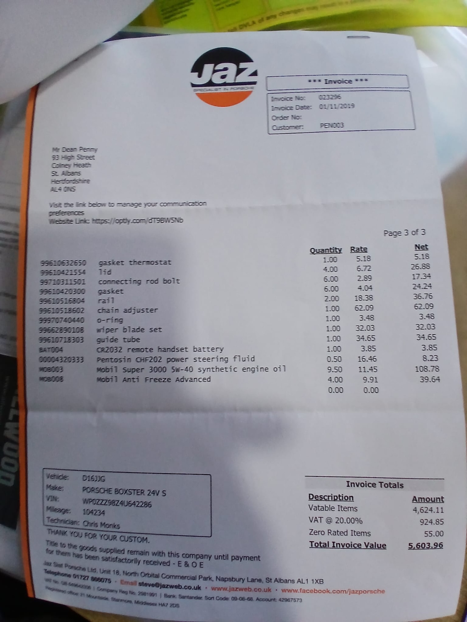 Used Porsche Boxster 2004 for sale - 77392252: Photo 24