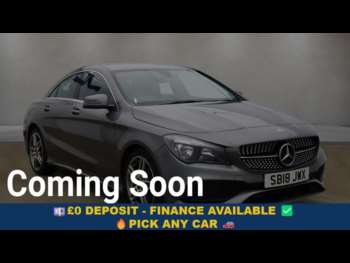 2018 (18) - 1.6 CLA180 AMG Line Edition Coupe 4dr Petrol Manual Euro 6 (s/s) (122 ps)