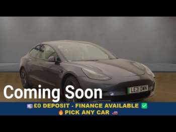 2021 (21) - Standard Range Plus Saloon 4dr Electric Auto RWD (241 bhp)