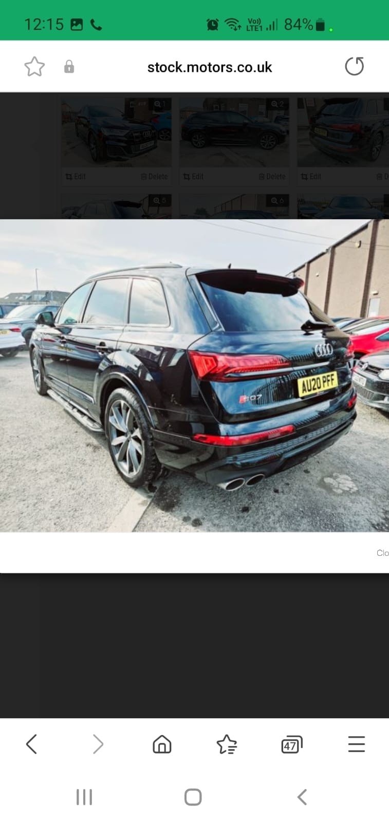 Used Audi Q7 2020 for sale - 76525805: Photo 3