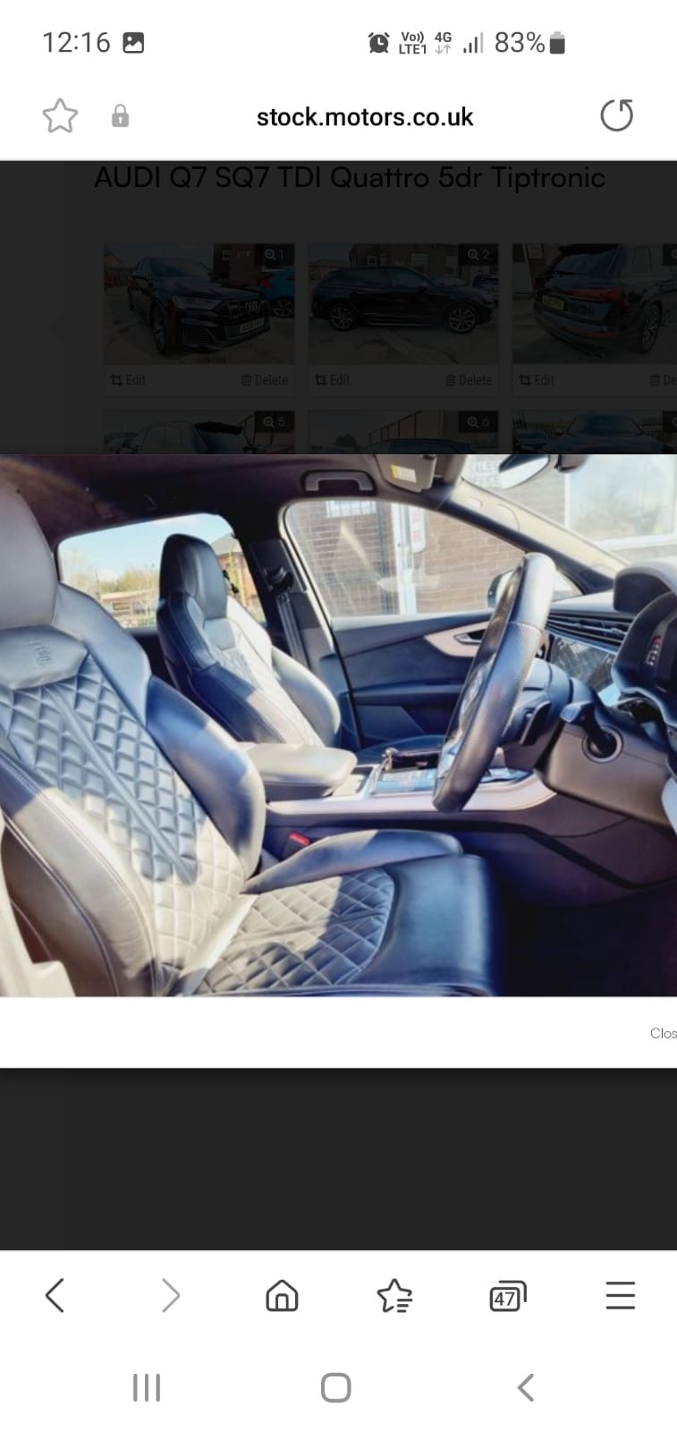 Used Audi Q7 2020 for sale - 76525805: Photo 5