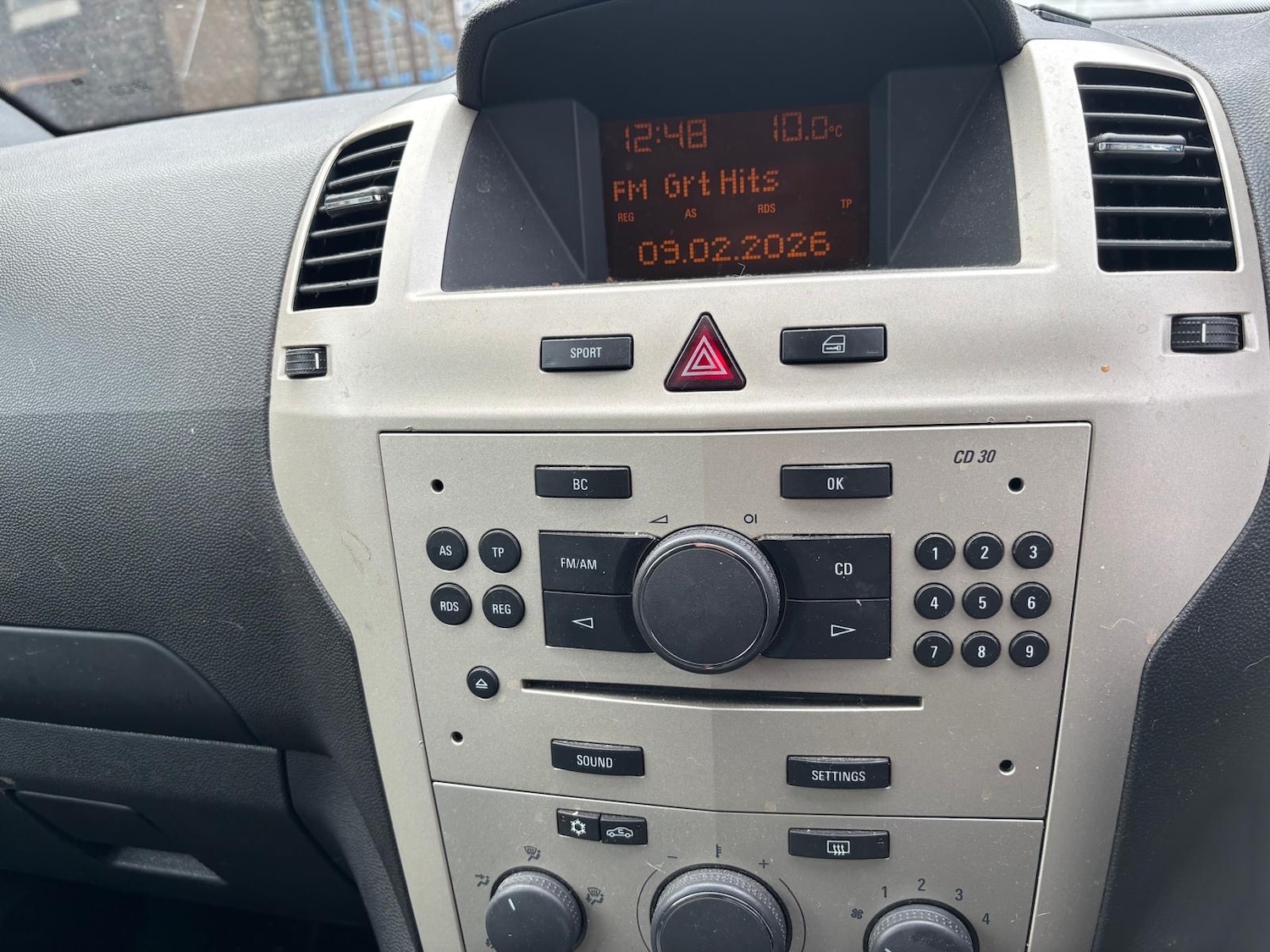 Used Vauxhall Zafira 2008 for sale - 77509625: Photo 10