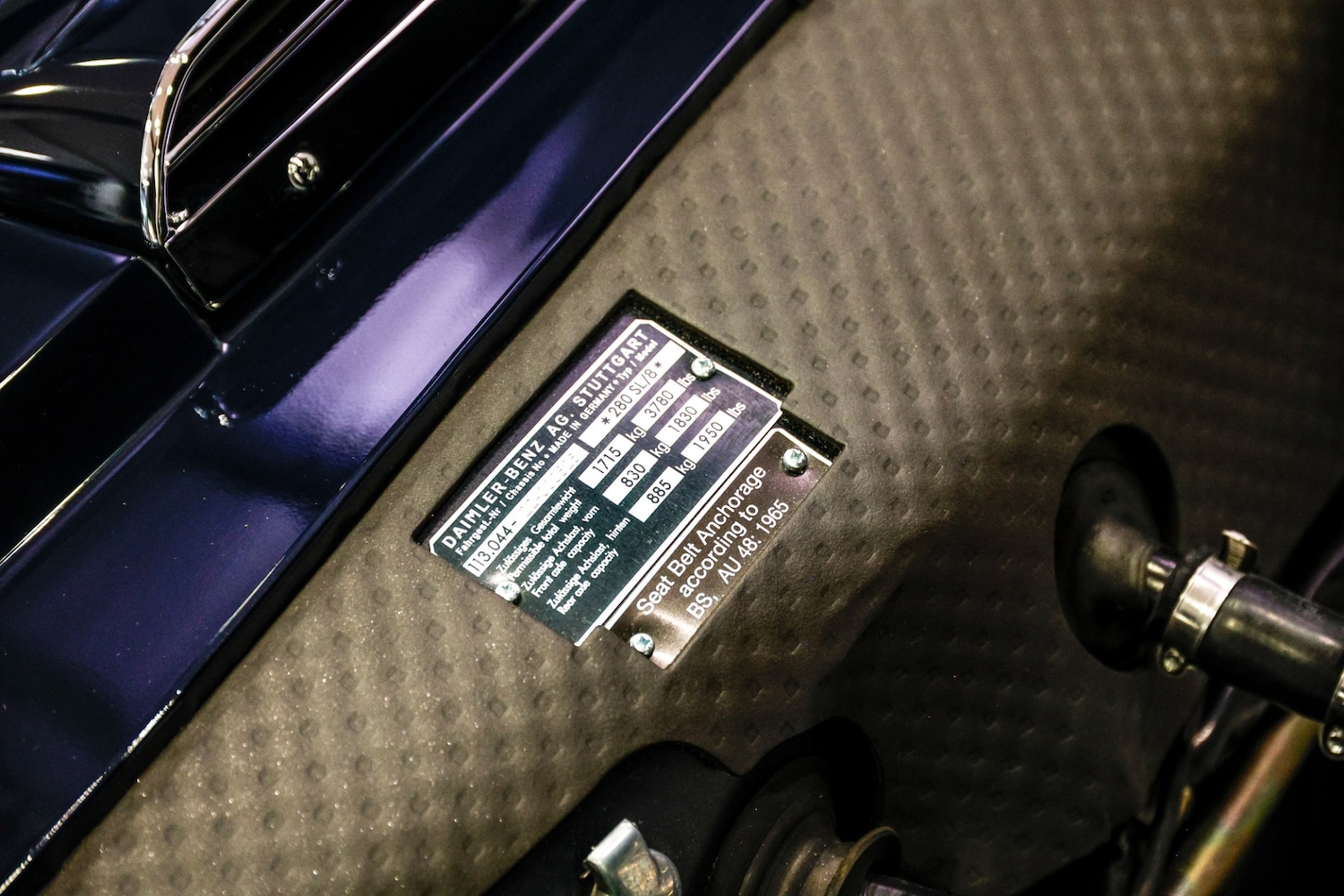 Used Mercedes-Benz 280 SL 1968 for sale - 76543374: Photo 28